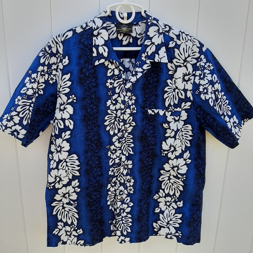 Royal Creations Hawaiian Tropical Men's Shirt